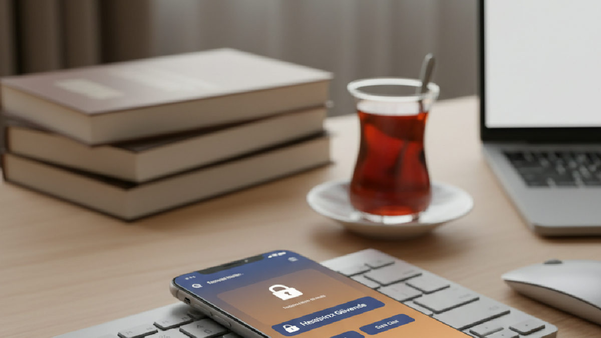 Hitpot mobil uygulaması üzerinden hesap güvenliği ayarlarının kontrolü.
